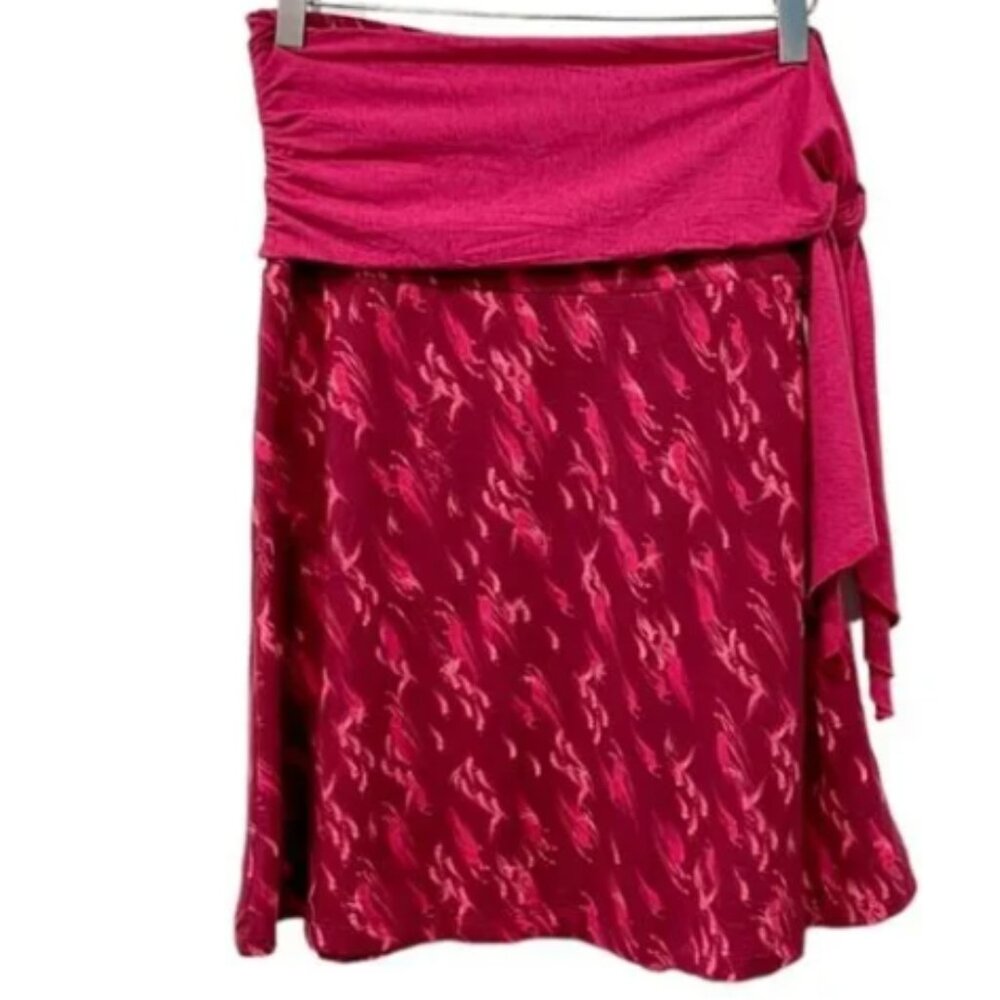 Kuhl Kai Convertible Skirt/Halter Top/Strapless Top Red 3-in-1 Styling NEW